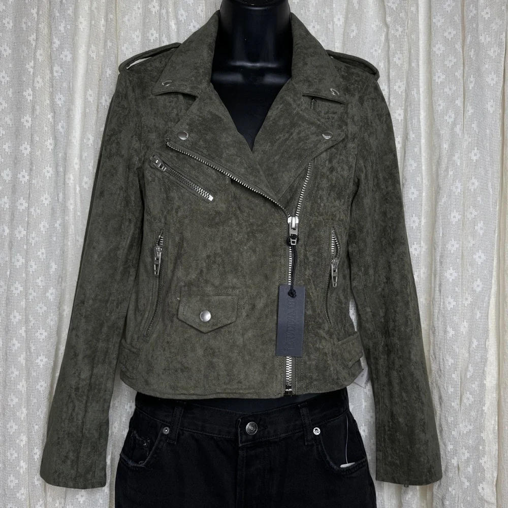 BLANKNYC Take a Hike Faux Suede Jacket - Picture 5 of 6